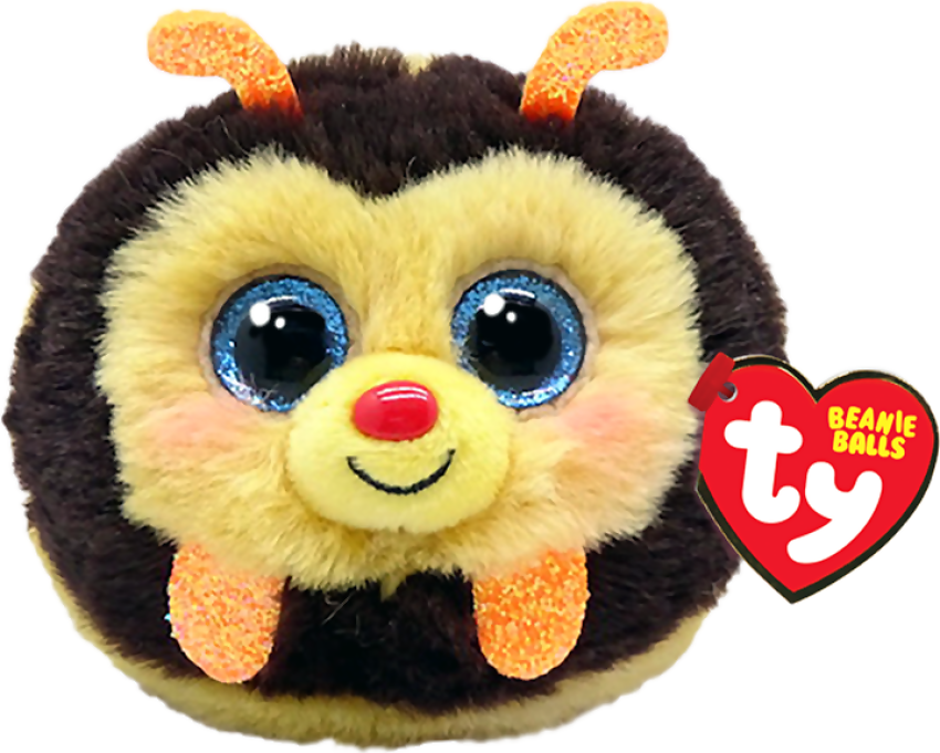TY BEANIE BALLS ZINGER BEE BALL