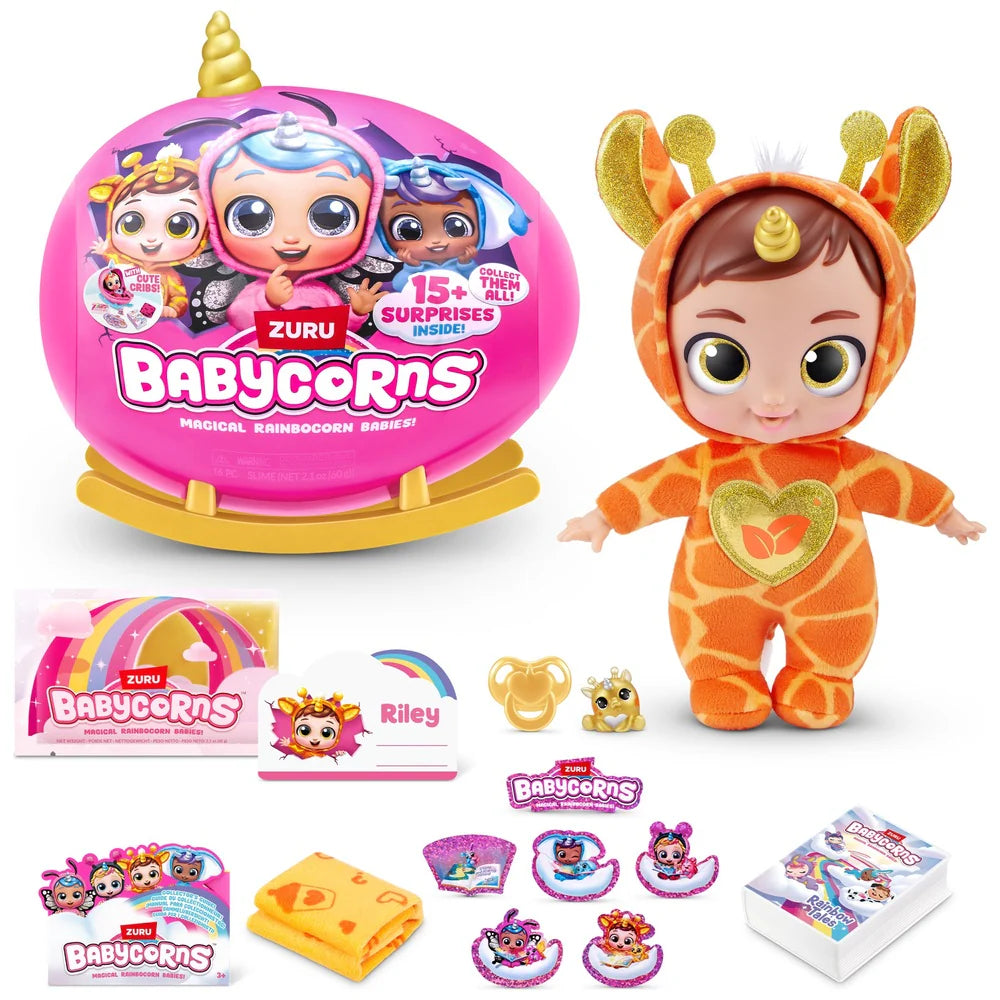 ZURU BABYCORNS SURPRISE SERIES 1 SMALL PLUSH ASSORTED
