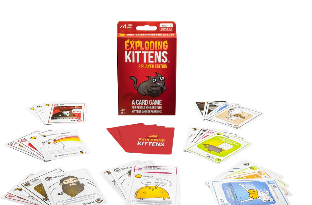 EXPLODING KITTENS 2 PLAYER EDITION