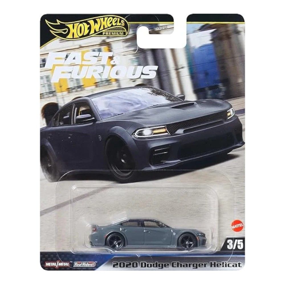 HNW46 Hot Wheels Premium Fast And Furious 2020 Dodge Charger Hellcat