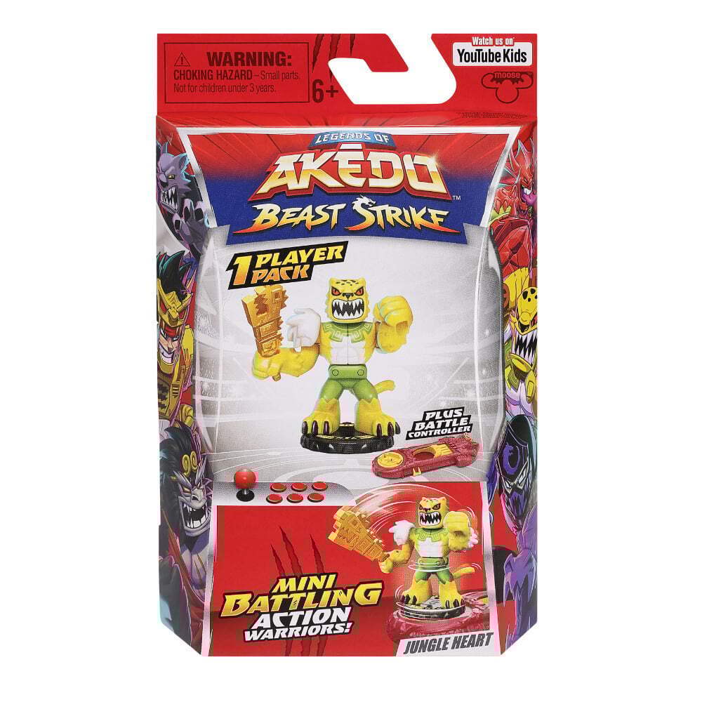 AKEDO S5 BEAST STRIKE SINGLE PACK ASST – KIDSGOODS