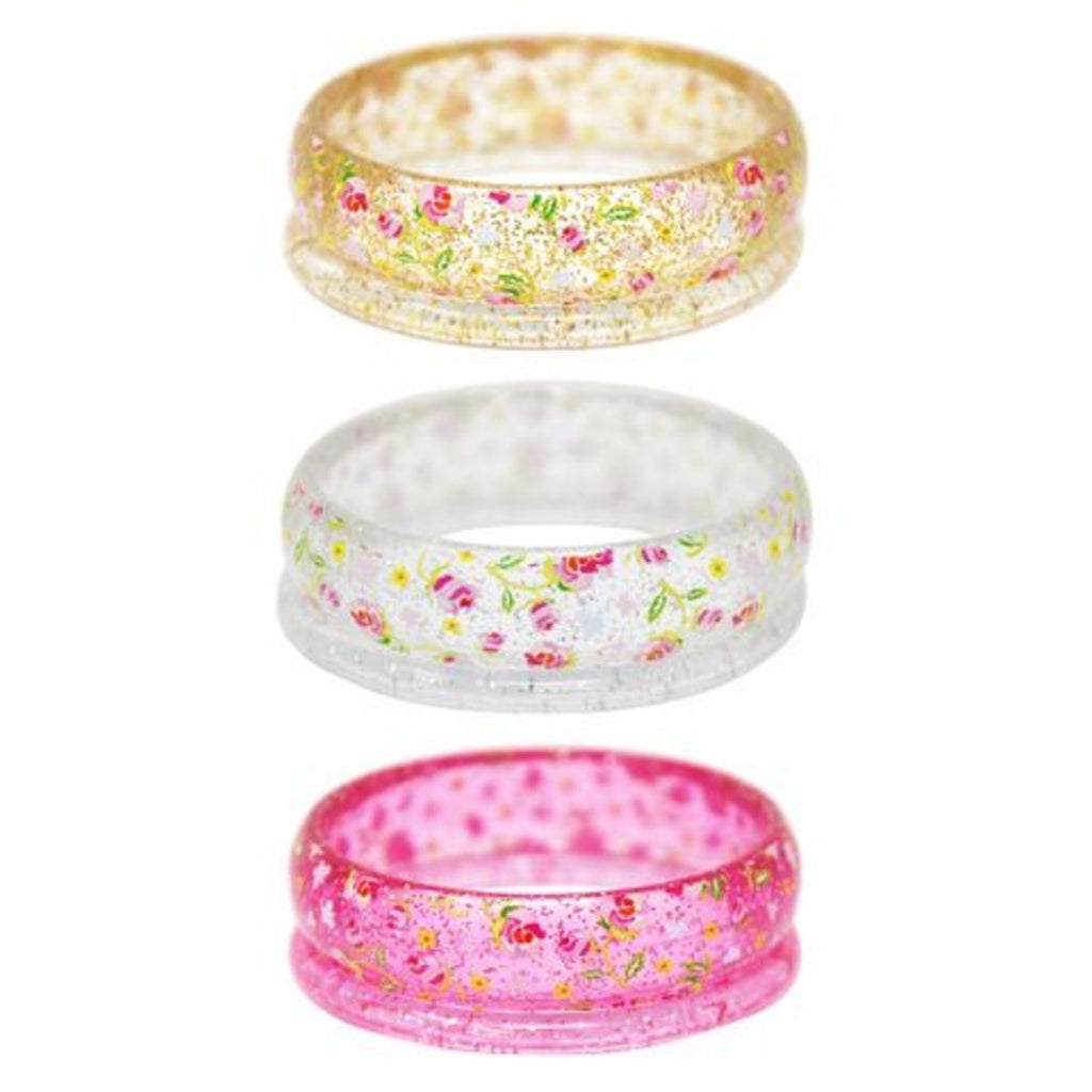 PINK POPPY GARDEN ROSE BANGLES