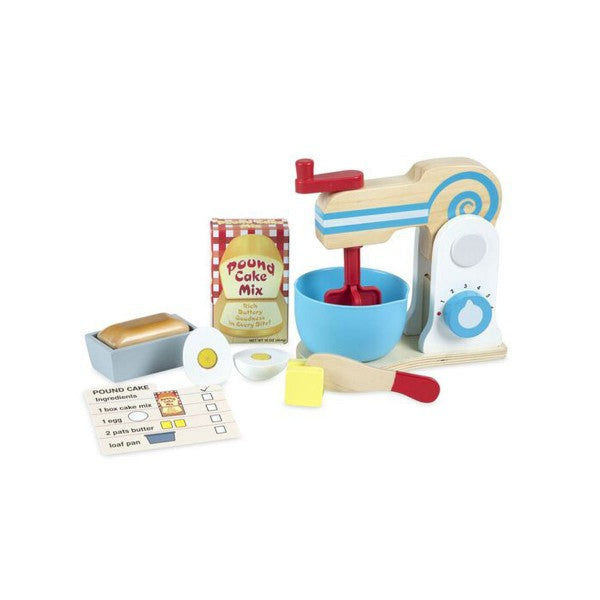 MELISSA & DOUG MIXER PLAY SET 10 PIECES