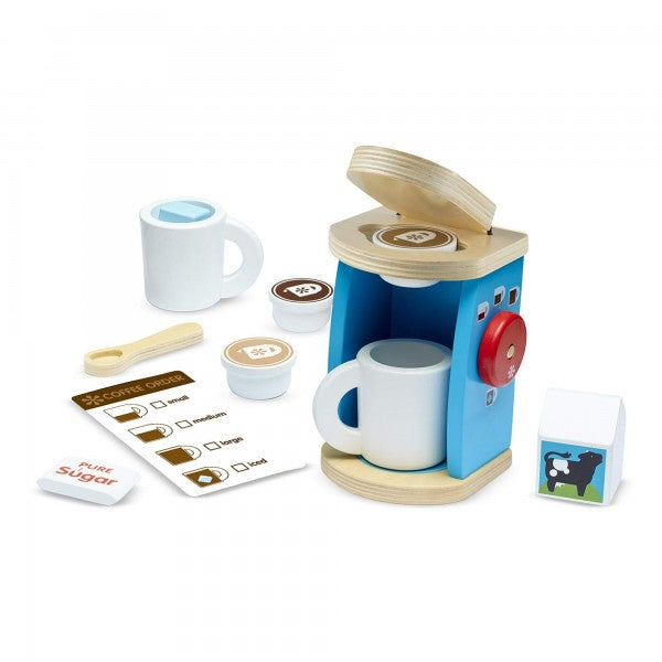 MELISSA & DOUG BREW & SERVE COFFEE SET