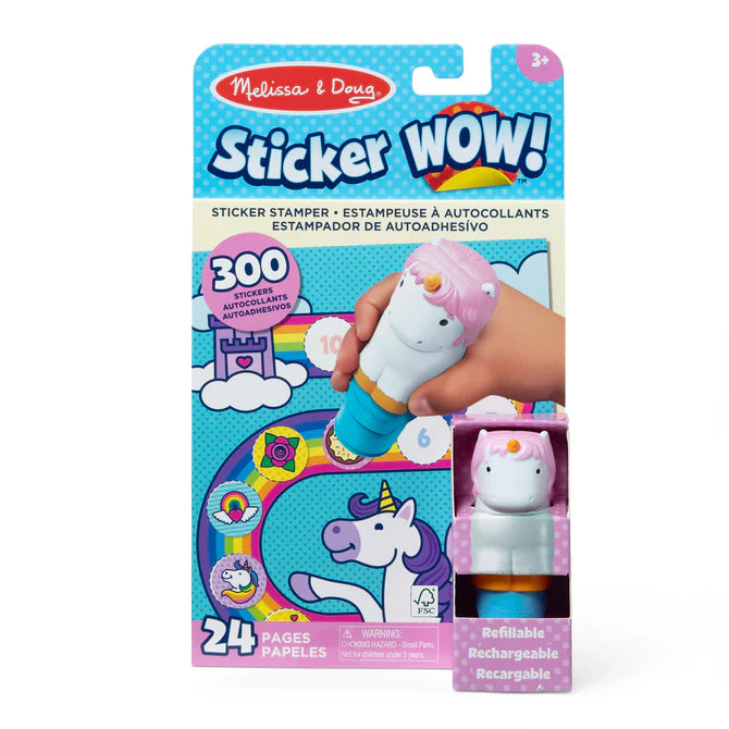 M&D STICKER WOW! ACITIVITY PAD SET UNICORN