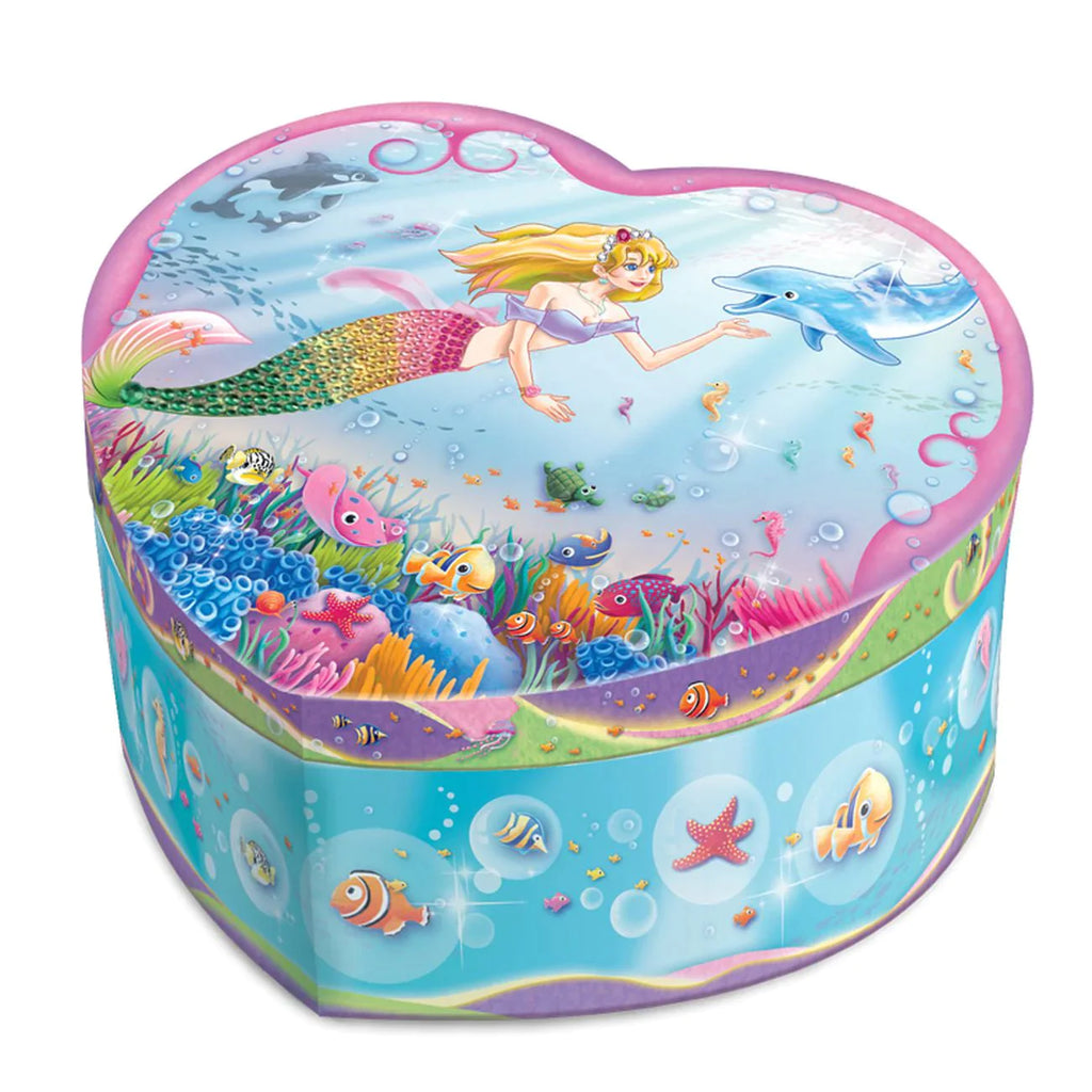 T66415 MUSIC JEWELRY BOX MERMAID