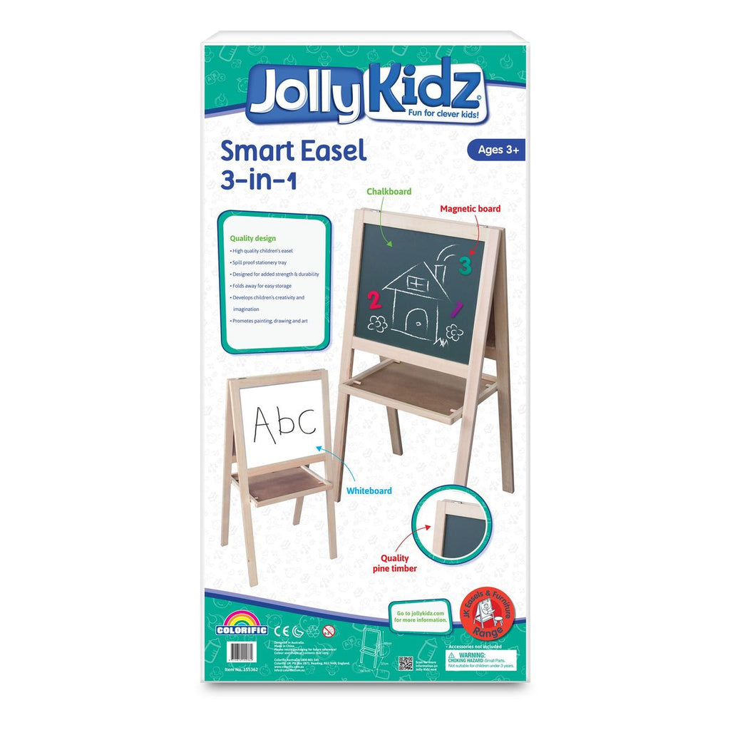 JOLLY KIDZ SMART EASEL 3 IN 1