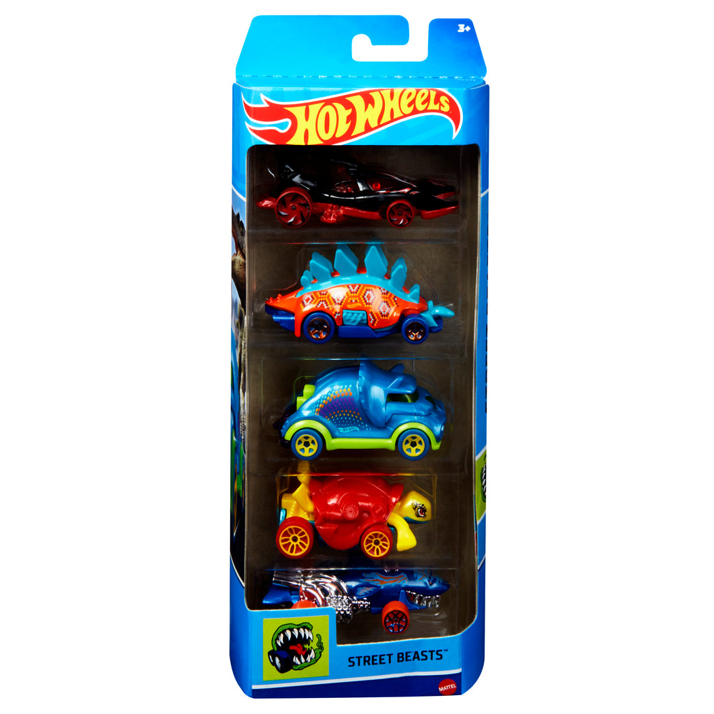 HOT WHEELS 5 CAR GIFT PACK 2024 ASST