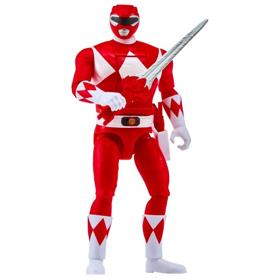 Mighty Morphin Power Rangers Auto-Morphin Figures - Red Ranger