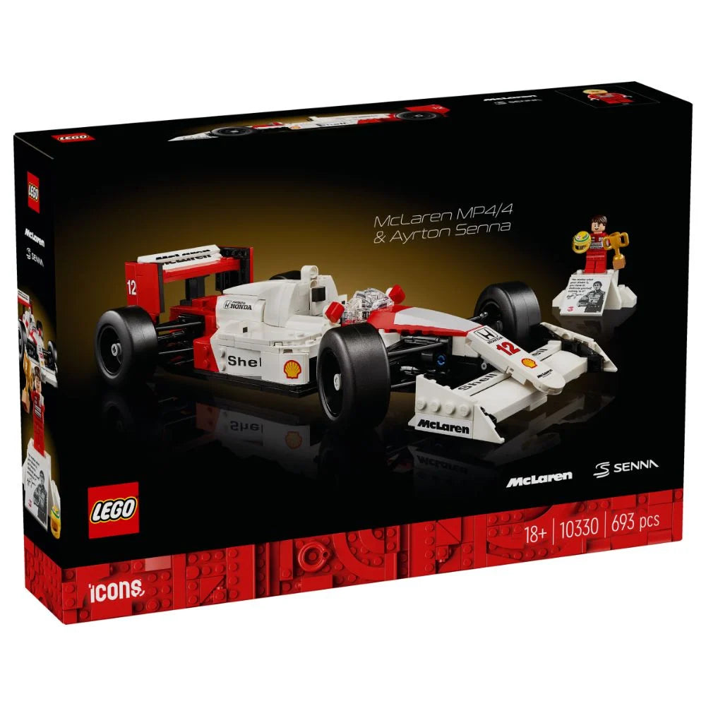 10330 LEGO ICONS MCLAREN MP4/4 & AYRTON SENNA