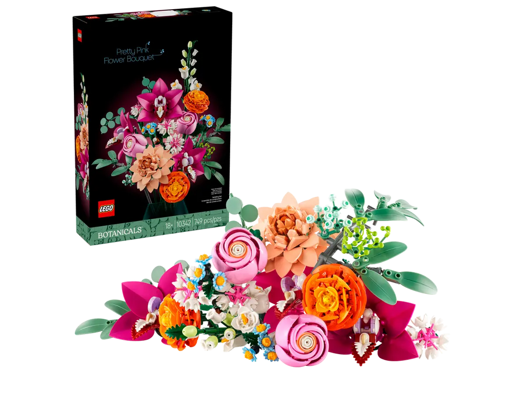 10342 LEGO Botanicals Pretty Pink Flower Bouquet