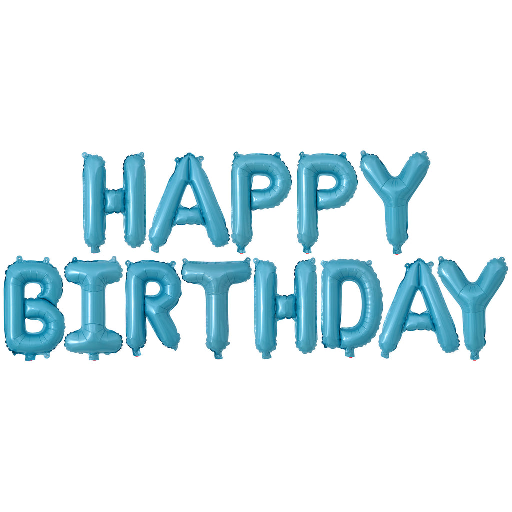 FOIL BALLOON HAPPY BIRTHDAY BLUE