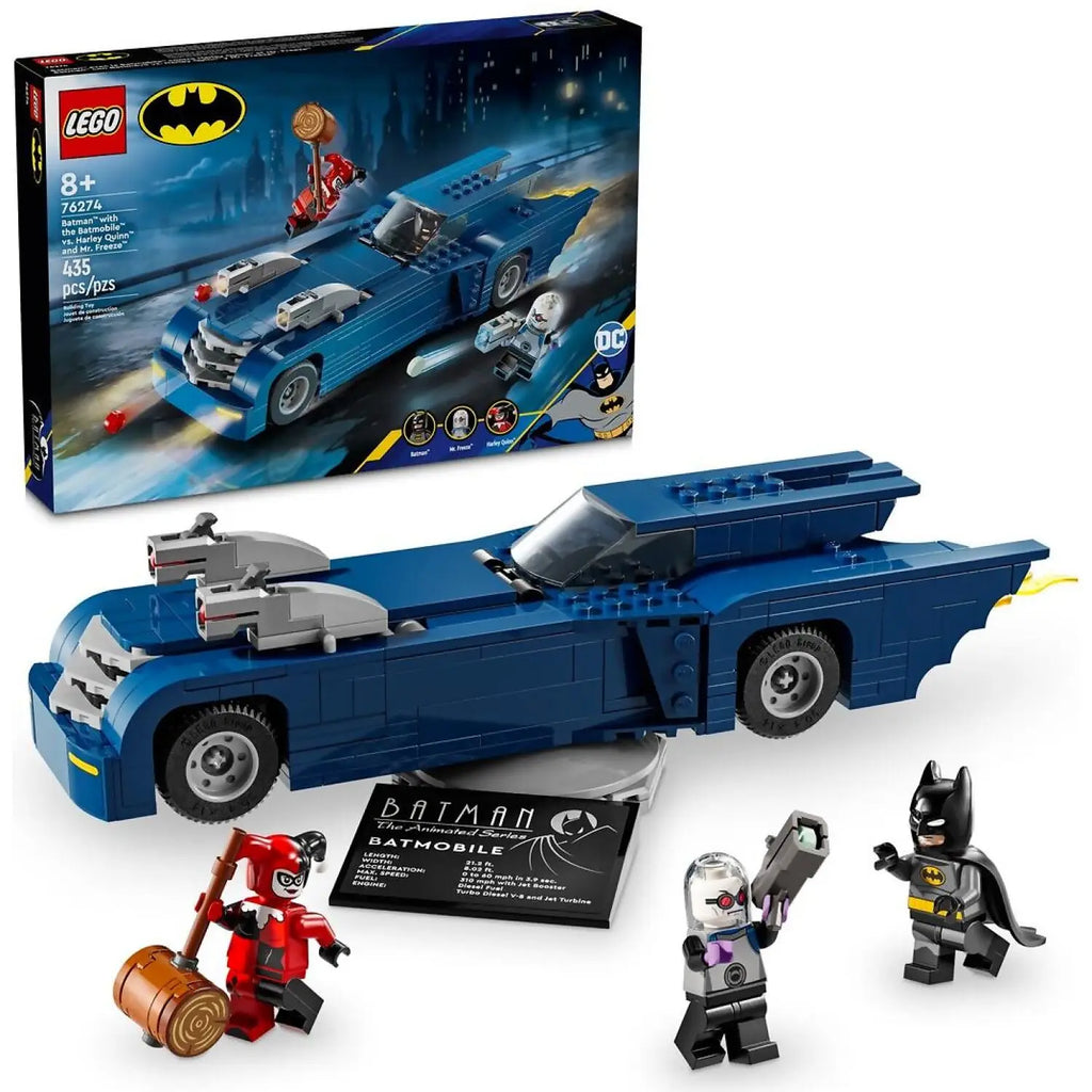 76274 LEGO DC SUPER HEROES BATMAN WITH THE BATMOBILE VS. HARLEY QUINN AND MR. FREEZE