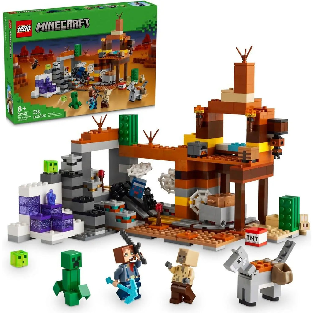 21263 LEGO MINECRAFT THE BADLANDS MINRSHAFT