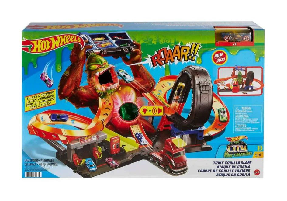 HOT WHEELS TOXIC GORILLA SLAM