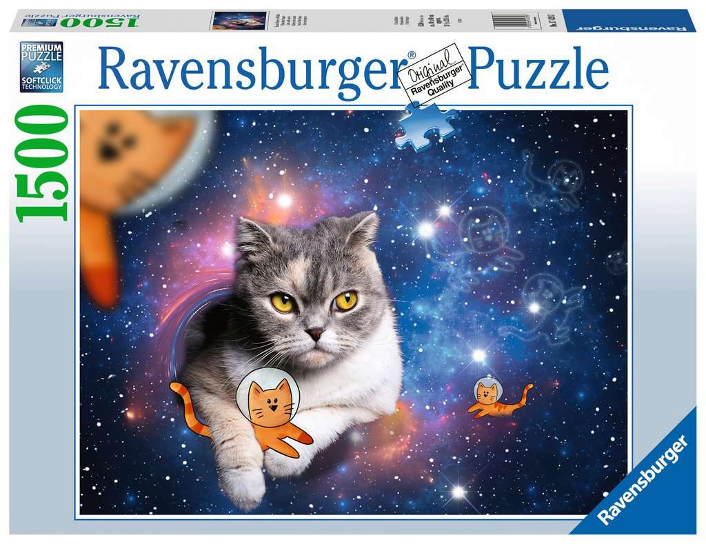 RAVENSBURGER CATS IN OUTER SPACE 1500PC