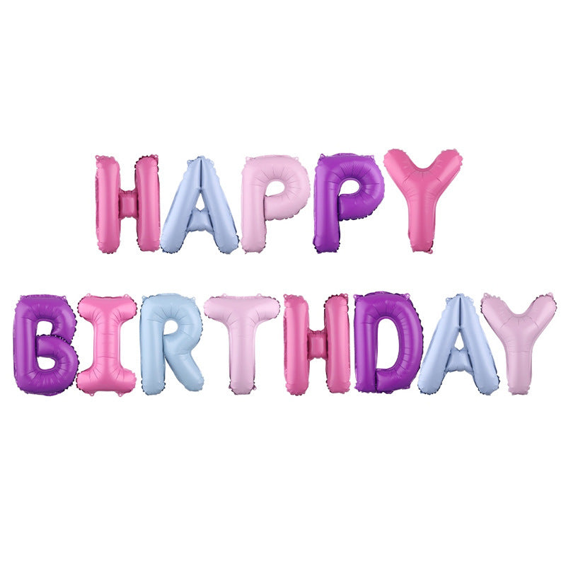FOIL BALLOON HAPPY BIRTHDAY PINK