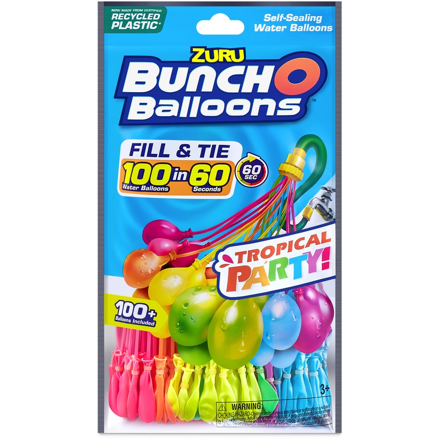 ZURU BUNCH O BALLOONS TROPICAL PARTY 3 PACK