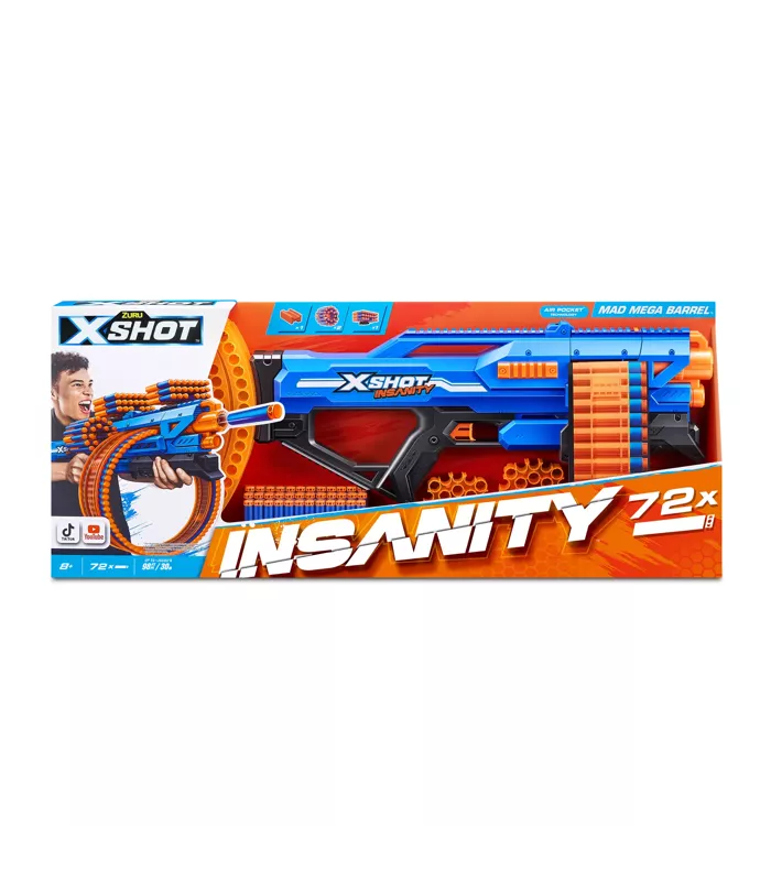 ZURU XSHOT INSANITY MEGA BARREL