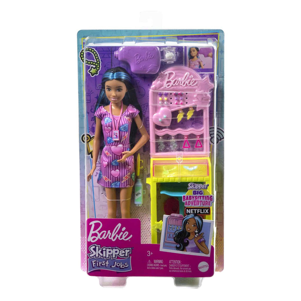 BARBIE SKIPPER FIRST JOBS DOLL & ACCESSORIES