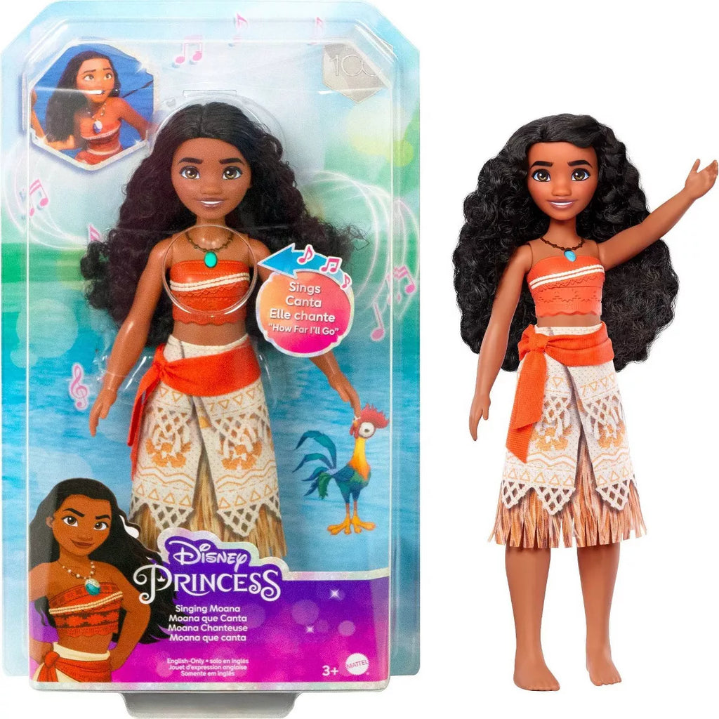 DISNEY PRINCESS SINGING MOANA DOLL