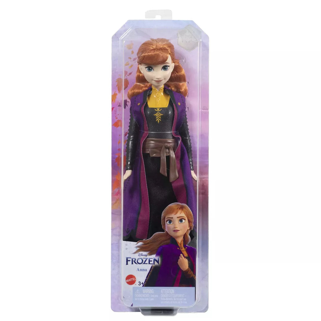 HLW46 DISNEY FROZEN CORE FASHION DOLL ANNA IN BLACK DRESS