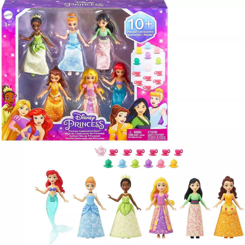 DISNEY PRINCESS PARTY 6PK