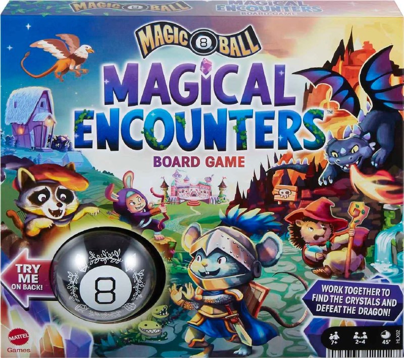 MAGIC 8 BALL BOARD GAME