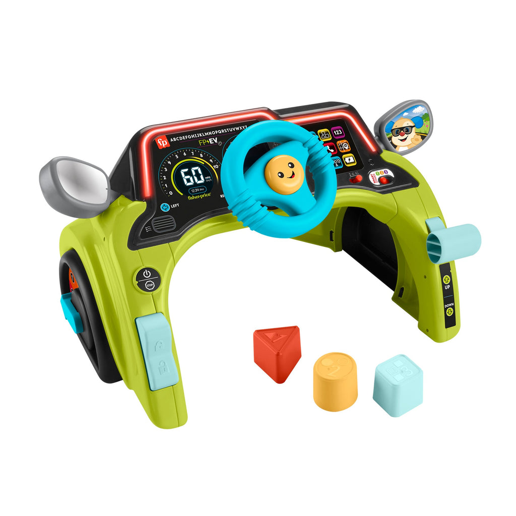 FISHER PRICE LAUGH AND LEARN SIT & STEER DRIVER