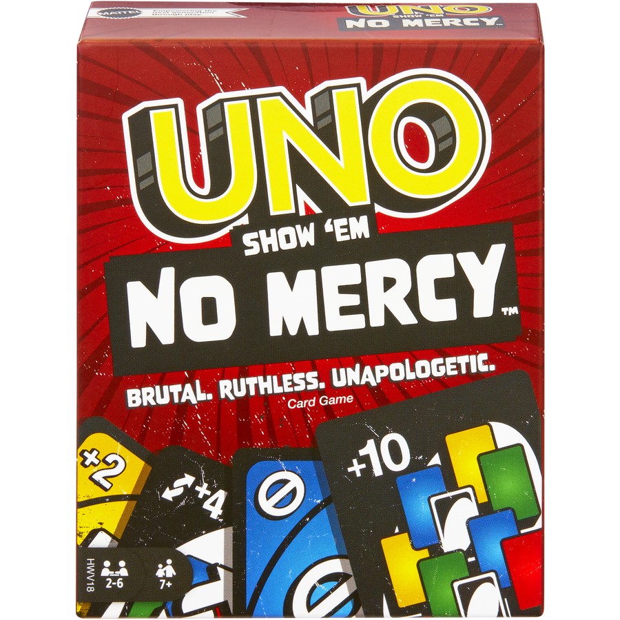 UNO NO MERCY CARD GAME