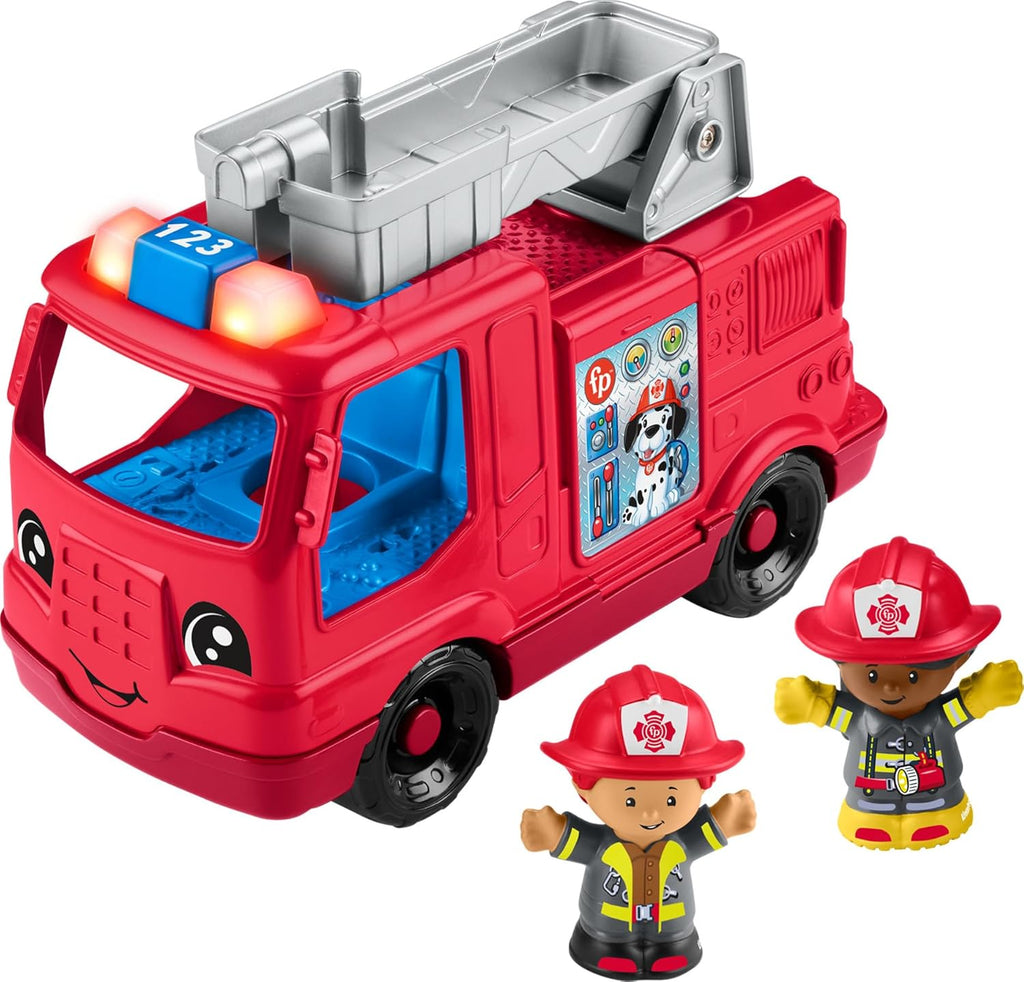 HXC10 FISHER PRICE LITTLE PEOPLE FIRE TRUCK