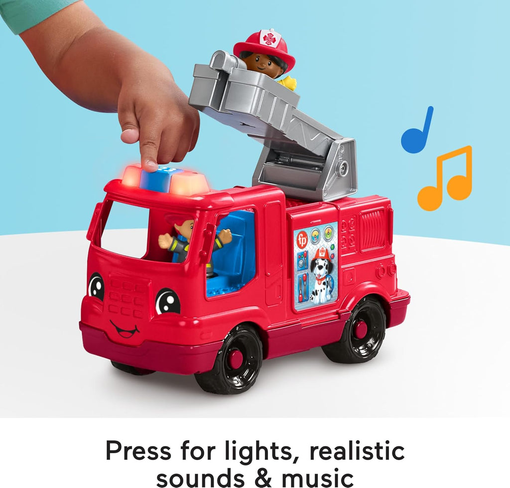 HXC10 FISHER PRICE LITTLE PEOPLE FIRE TRUCK KIDSGOODS