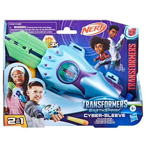 TRANSFORMERS EARTHSPARK CYBER-SLEEVE BATTLE BLASTER