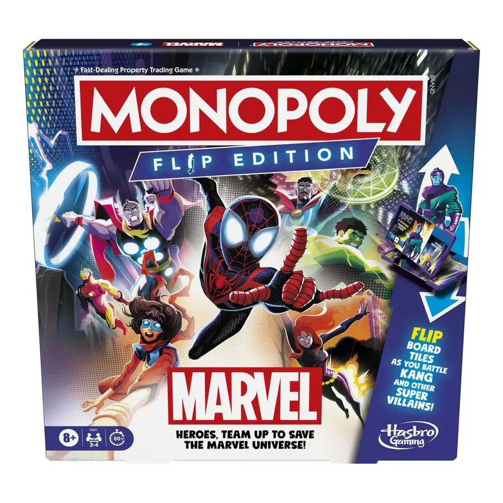 MONOPOLY FLIP EDITION MARVEL