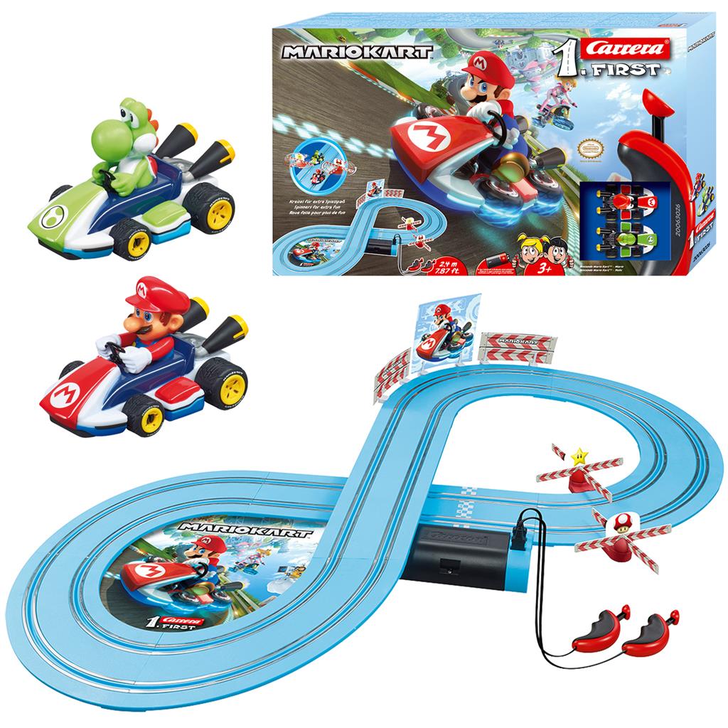 CARRERA FIRST NINTENDO MARIOKART SLOT CAR SET