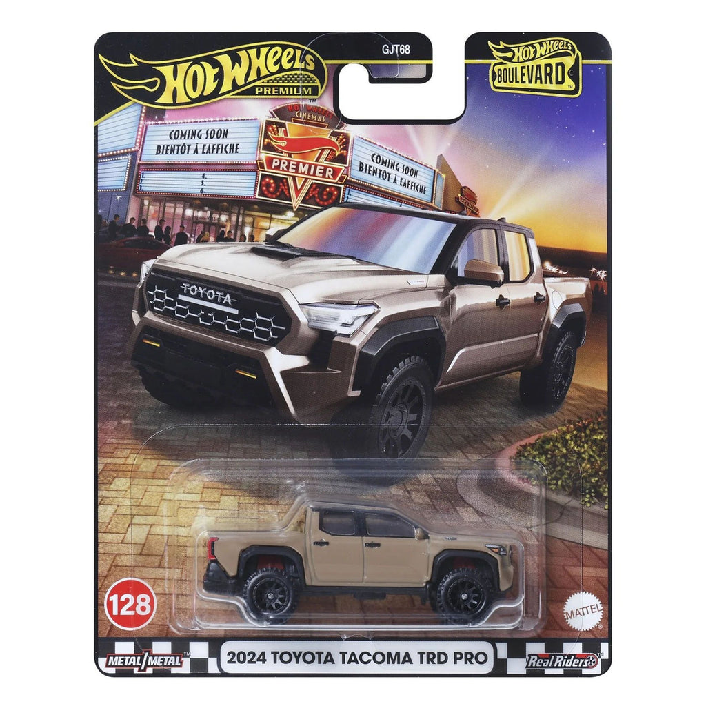 GJT68 HOT WHEELS BOULEVARD 128 2024 Toyota Tacoma TRD Pro