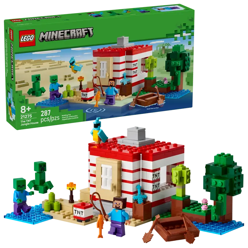 21275 LEGO Minecraft The TNT Jungle