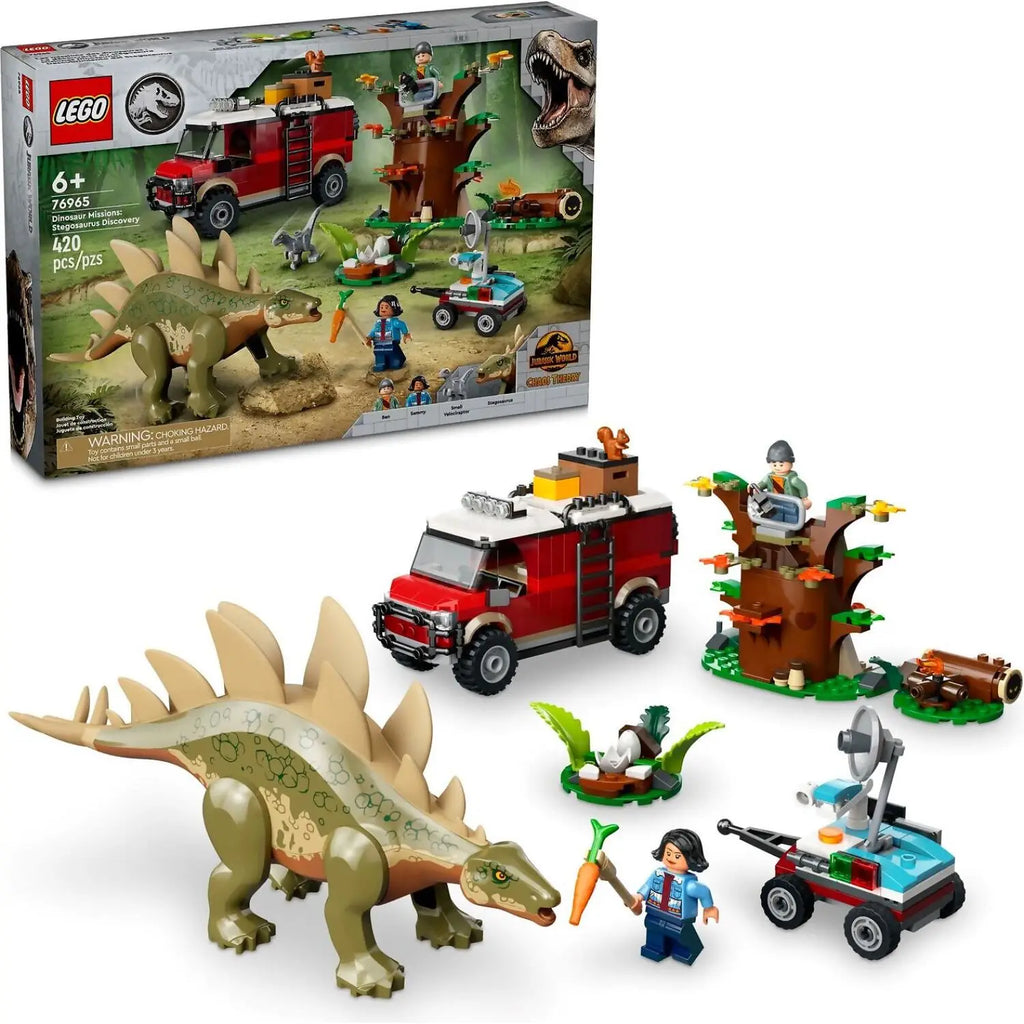 76965 LEGO JURASSIC WORLD DINOSAUR MISSIONS: STEGOSAURUS DISCOVERY