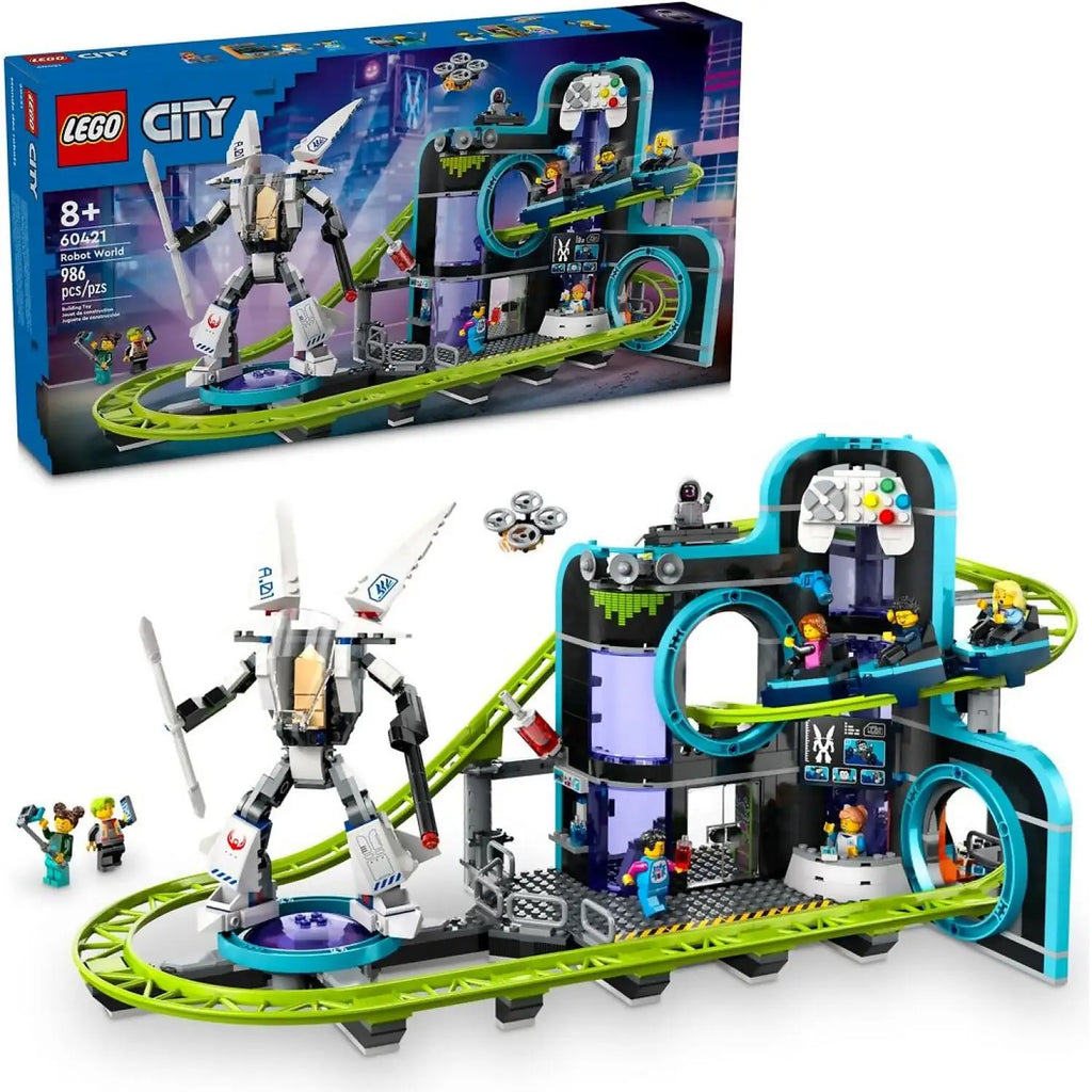 60421 LEGO CITY ROBOT WORLD ROLLER-COASTER PARK