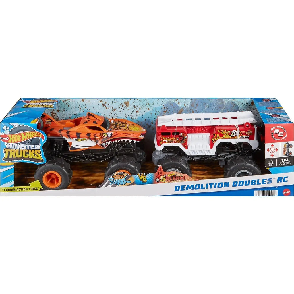 HOT WHEELS MONSTER TRUCKS  DEMOLITION DOUBLES RC