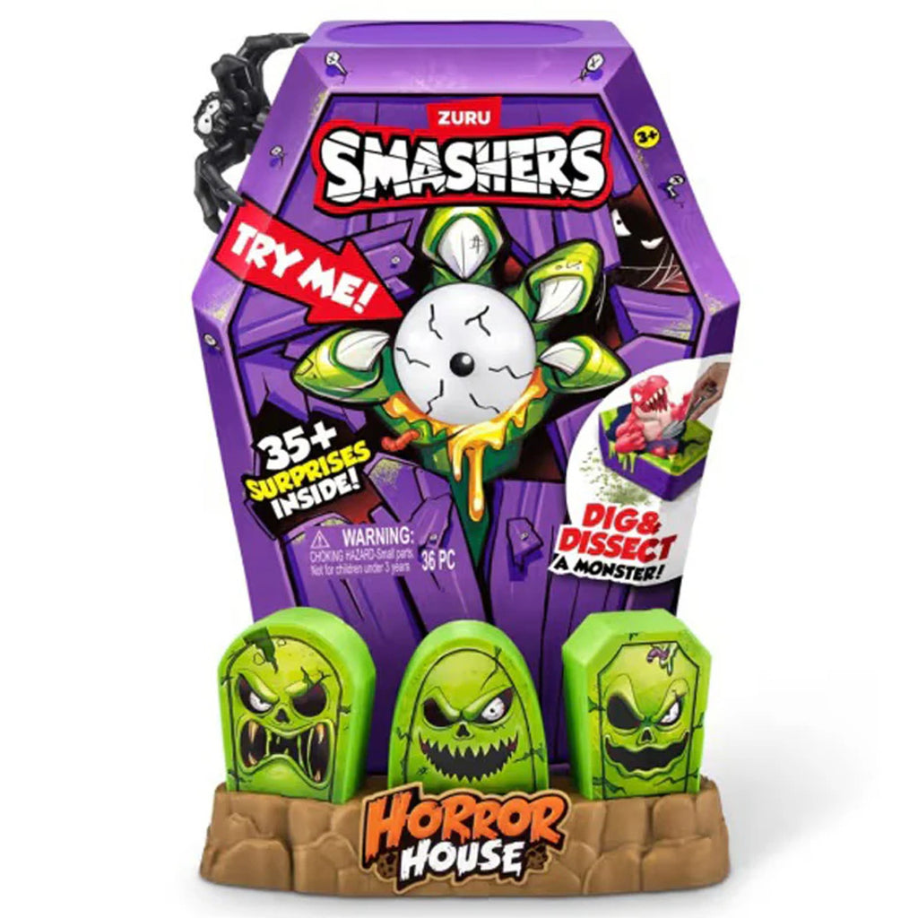 ZURU SMASHERS HORROR HOUSE SERIES 1 LARGE HOUSE ASSORTED