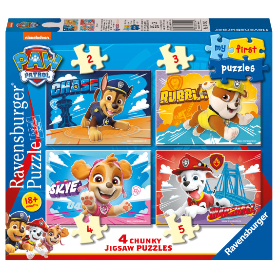 RAVENSBURGER PAW PATROL MY FIRST 2 3 4 5 PC