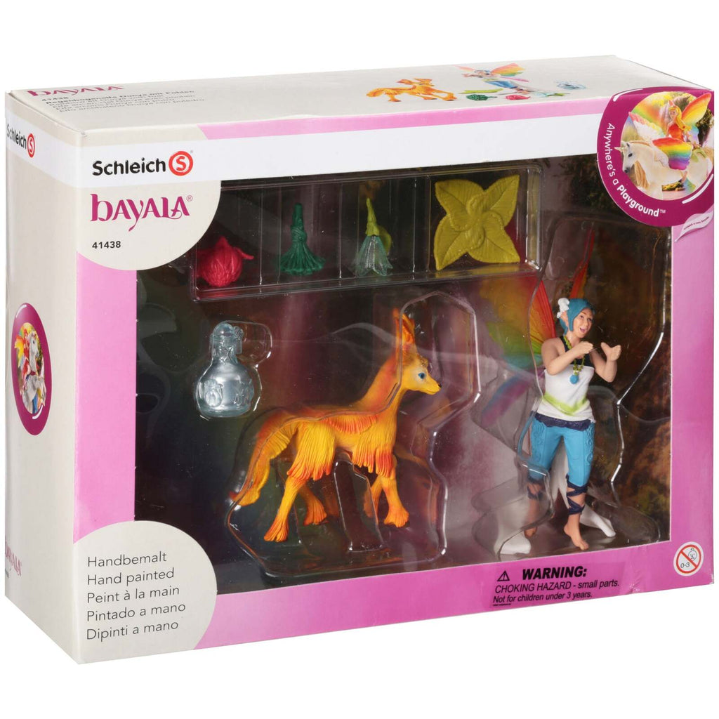 SCHLEICH RAINBOW ELF DUNYA WITH FOAL