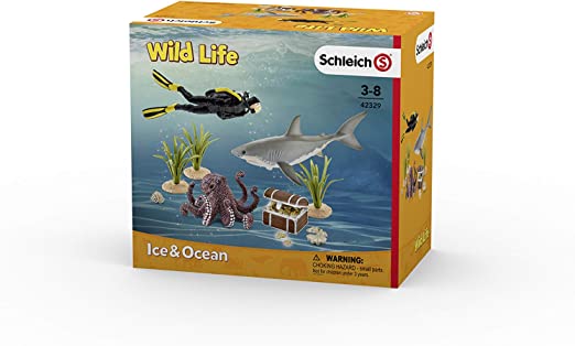 SCHLEICH TREASURE HUNT DIVER