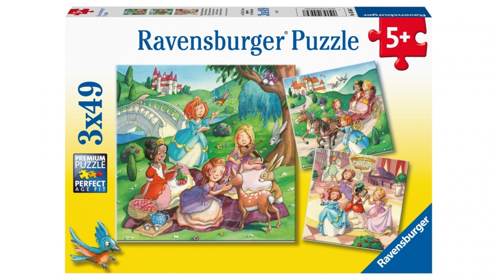 RAVENSBURGER Little Princesses 3x49pc