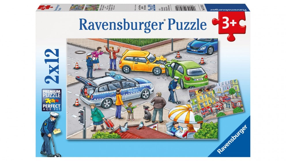 RAVENSBURGER BLUE LIGHTS ON THE WAY 2X12