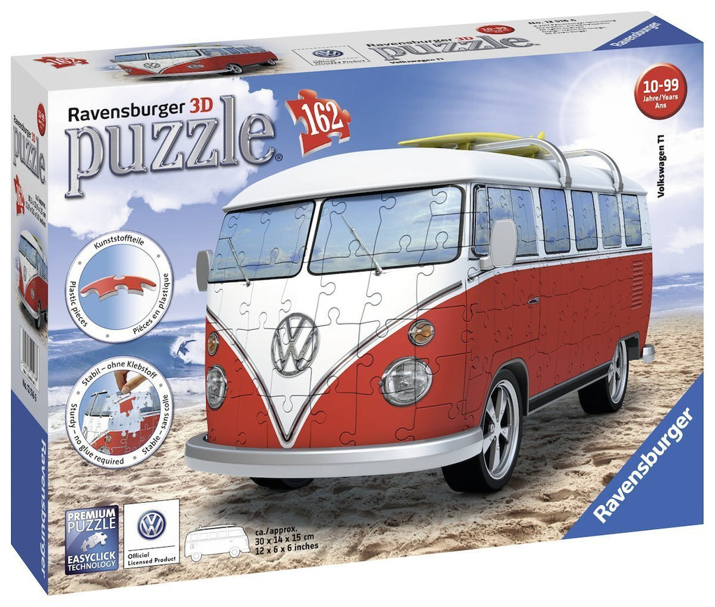 RAVENSBURGER VW COMBI BUS 3D PUZZLE