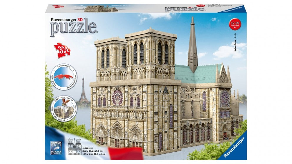 RAVENSBURGER Notre Dame 3D Puzzle 324pc