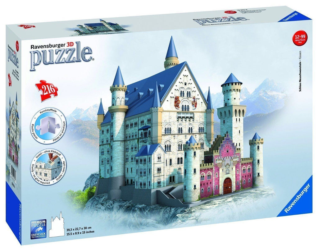 RAVENSBURGER NEUSCHWANSTEIN CASTLE 3D PU