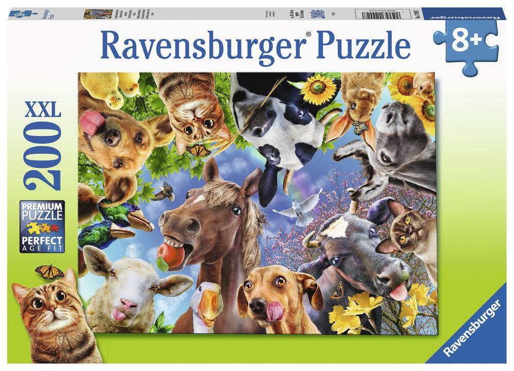 RAVENSBURGER FUNNY FARMYARD FRIENDS 200P